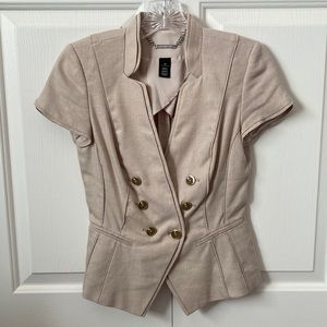 WHBM short sleeve blazer 00